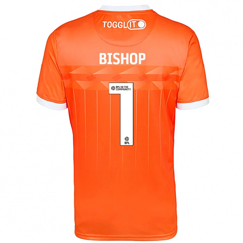Danxen Dame Nathan Bishop #1 Oransje Hvit Keeperdrakt 2025/26 Skjorter T-skjorte