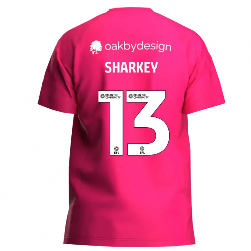 Danxen Dame Toby Sharkey #13 Magenta Keeperdrakt 2025/26 Skjorter T-skjorte