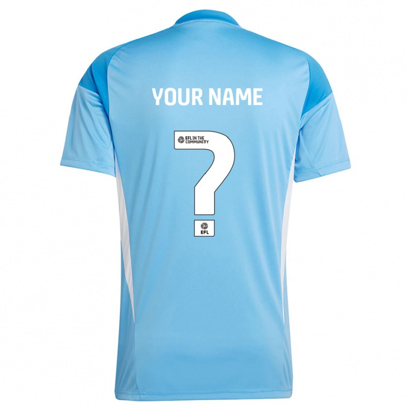 Danxen Dame Salford City Himmelblå Keeperdrakt 2025/26 Skjorter T-skjorte