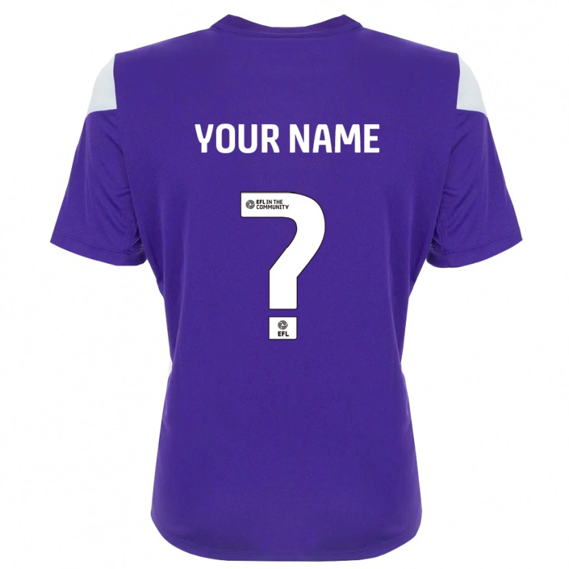 Danxen Dame Walsall FC Lilla Hvit Keeperdrakt 2025/26 Skjorter T-skjorte
