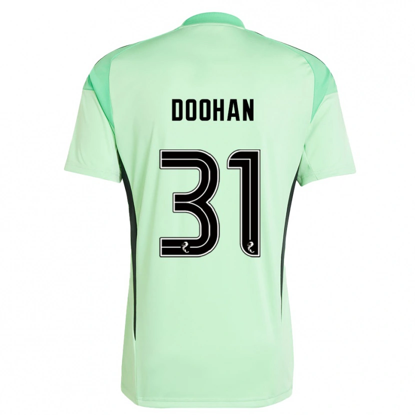 Danxen Dame Ross Doohan #31 Lys Grønn Svart Keeperdrakt 2025/26 Skjorter T-skjorte