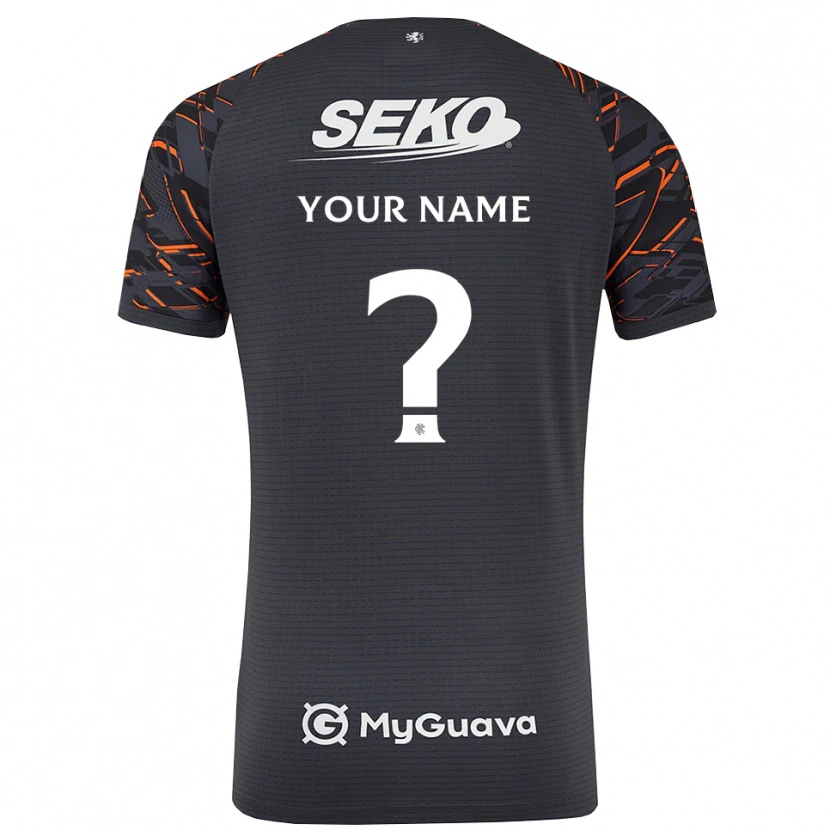 Danxen Dame Rangers FC Mørk Grå Keeperdrakt 2025/26 Skjorter T-skjorte