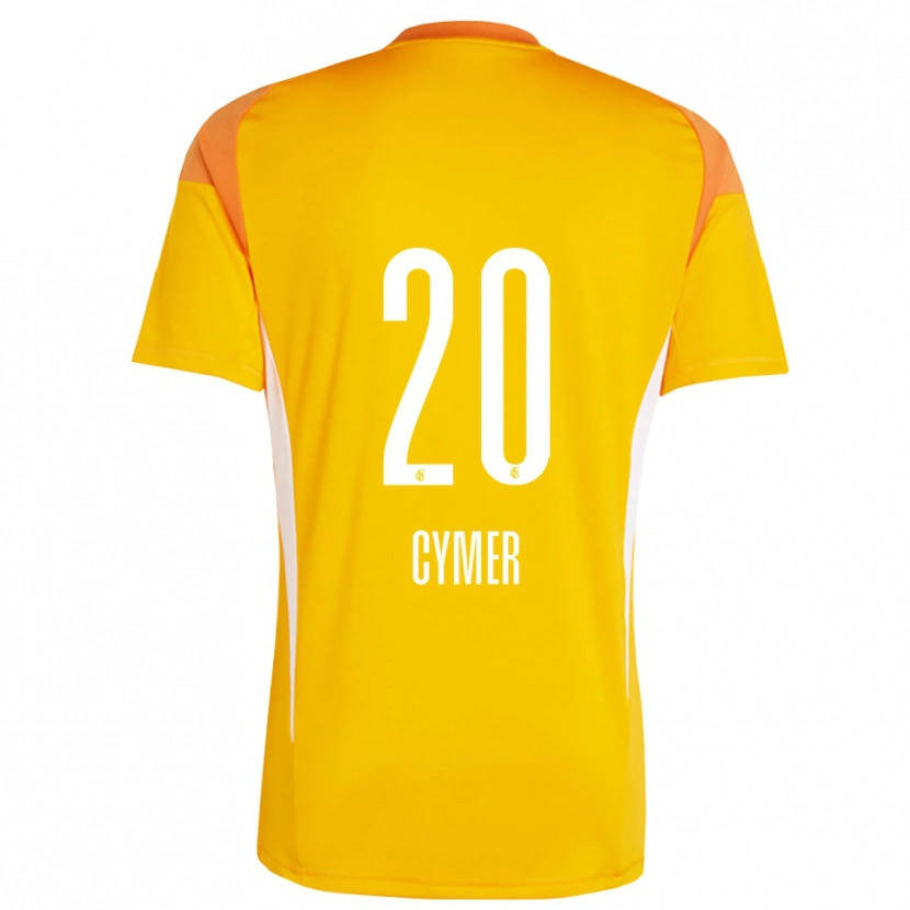 Danxen Dame Ricco Cymer #20 Gul Oransje Keeperdrakt 2025/26 Skjorter T-skjorte