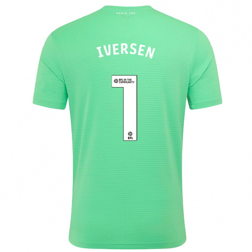 Danxen Dame Daniel Iversen #1 Pastell Turkis Keeperdrakt 2025/26 Skjorter T-skjorte