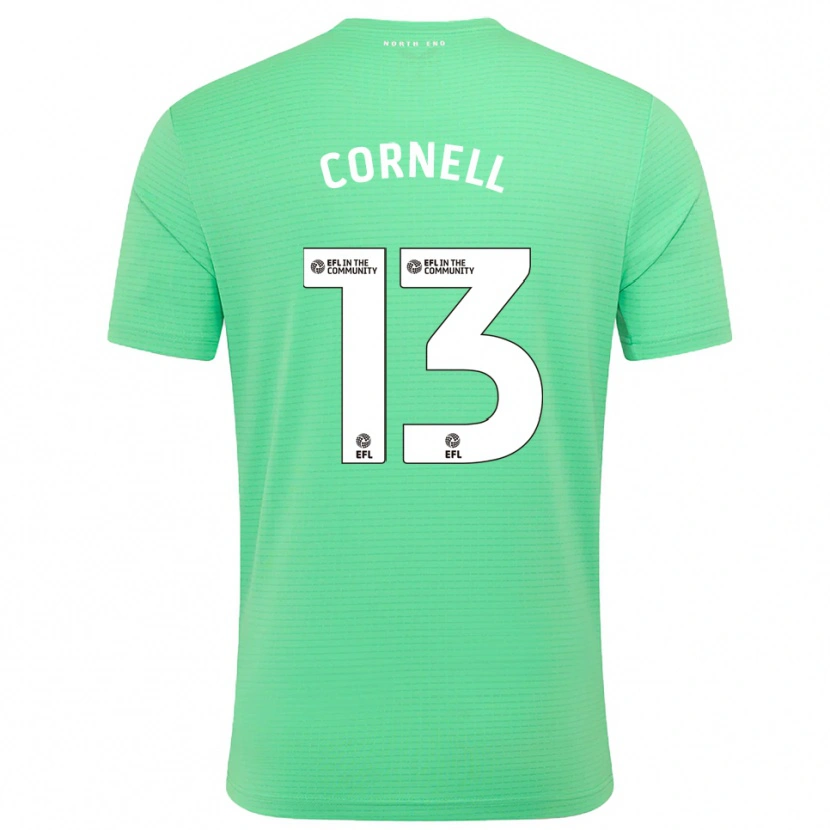 Danxen Dame David Cornell #13 Pastell Turkis Keeperdrakt 2025/26 Skjorter T-skjorte