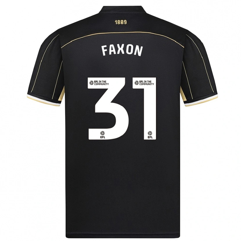 Danxen Dame Luke Faxon #31 Sort Brun Keeperdrakt 2025/26 Skjorter T-skjorte