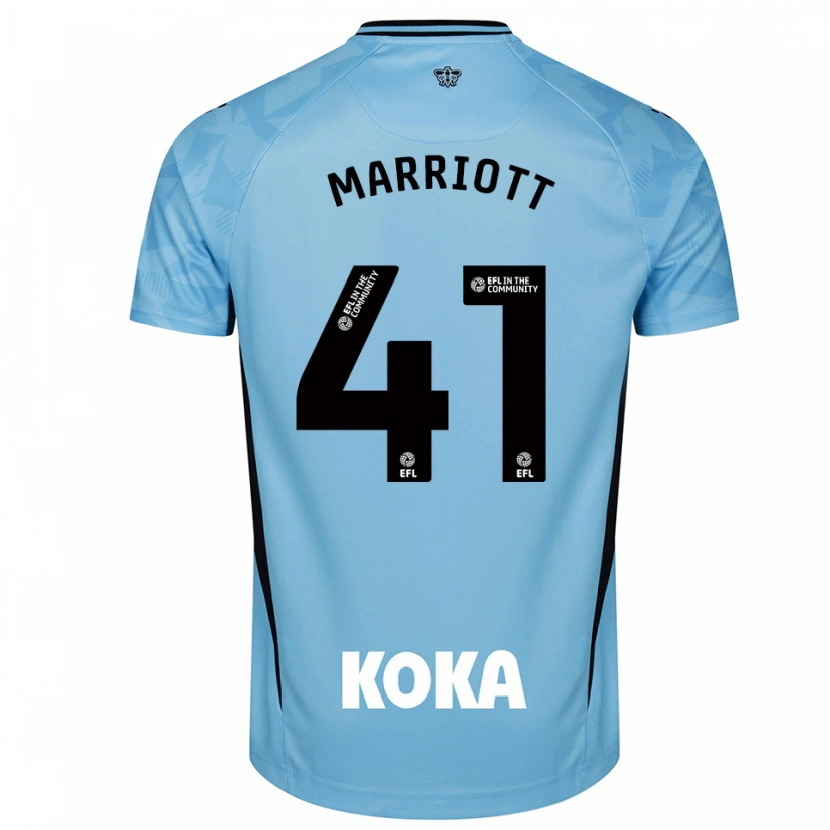 Danxen Dame Alfie Marriott #41 Lys Himmelblå Keeperdrakt 2025/26 Skjorter T-skjorte