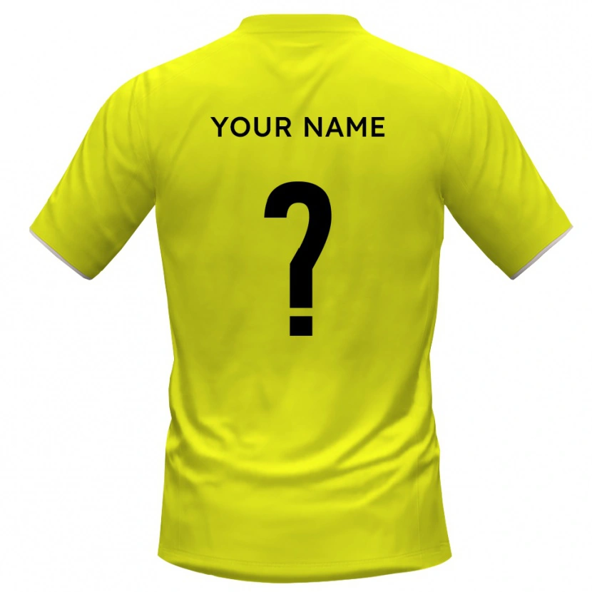 Danxen Dame Scunthorpe United Gul Sort Keeperdrakt 2025/26 Skjorter T-skjorte