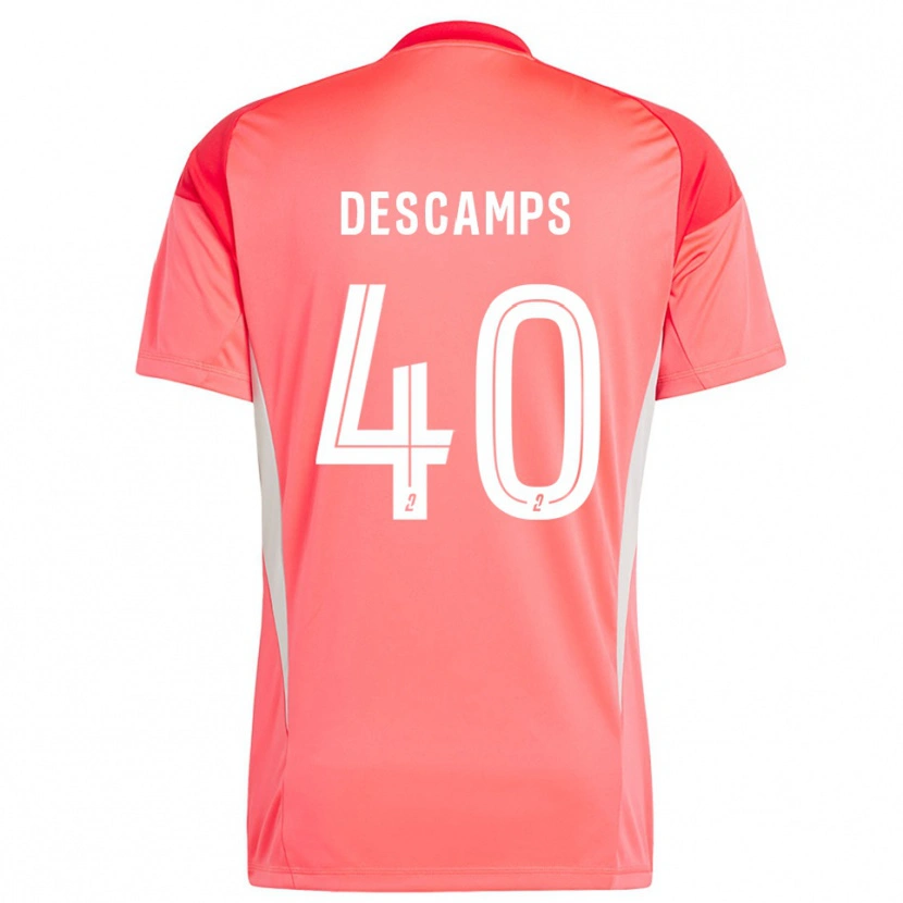 Danxen Dame Rémy Descamps #40 Lys Oransje Keeperdrakt 2025/26 Skjorter T-skjorte