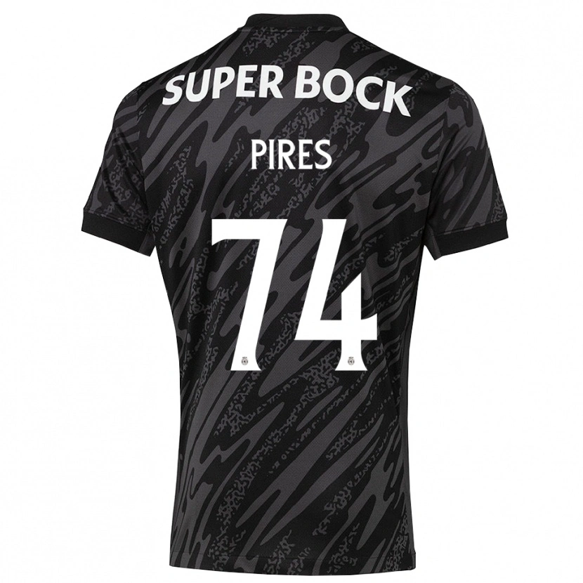 Danxen Dame Guilherme Pires #74 Grå Svart Hvit Keeperdrakt 2025/26 Skjorter T-skjorte