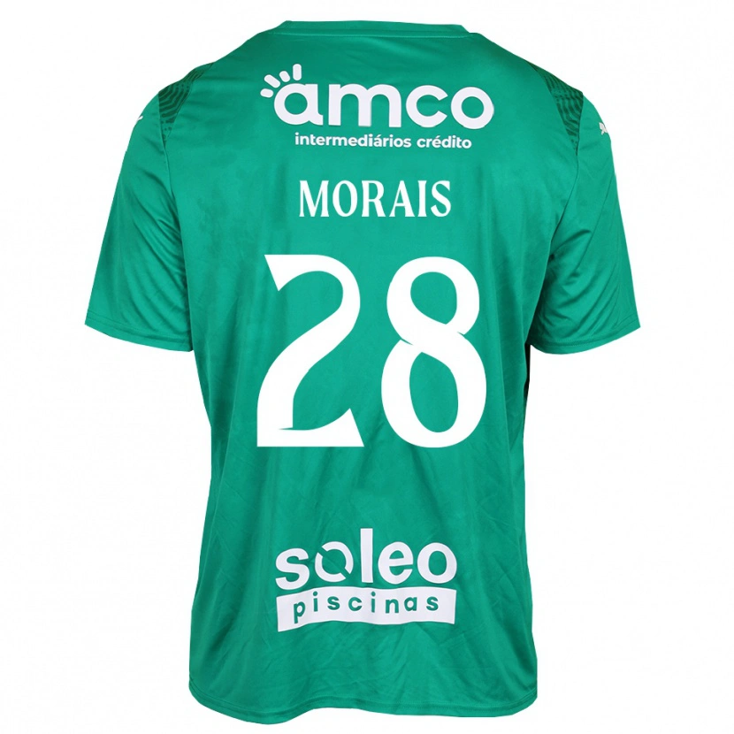 Danxen Dame Patrícia Morais #28 Grønn Hvit Keeperdrakt 2025/26 Skjorter T-skjorte