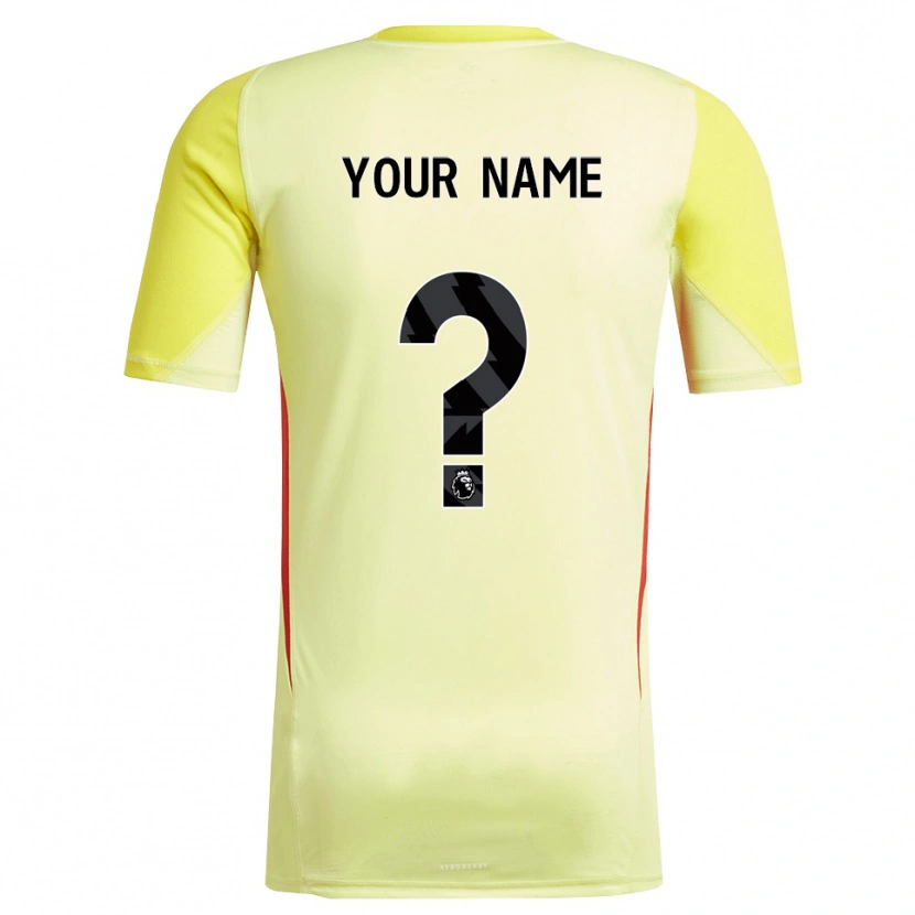 Danxen Dame Liverpool FC Gul Rød Keeperdrakt 2025/26 Skjorter T-skjorte