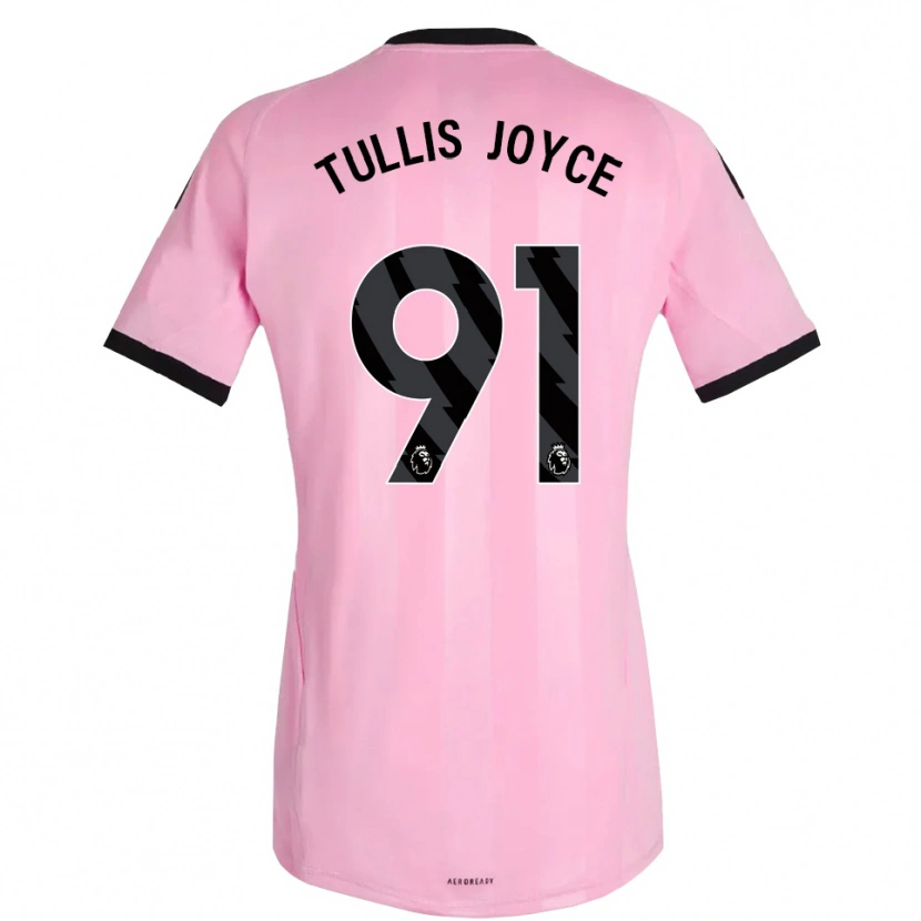 Danxen Dame Phallon Tullis-Joyce #91 Rosa Svart Keeperdrakt 2025/26 Skjorter T-skjorte