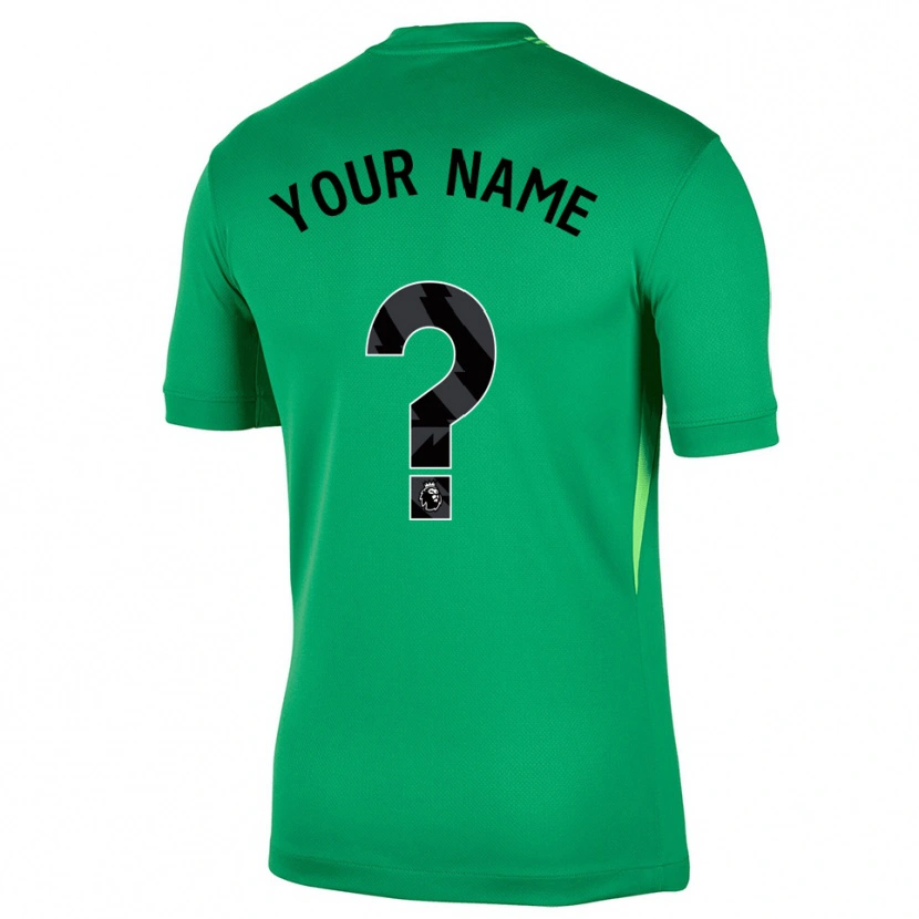 Danxen Dame Chelsea FC Grønn Svart Keeperdrakt 2025/26 Skjorter T-skjorte