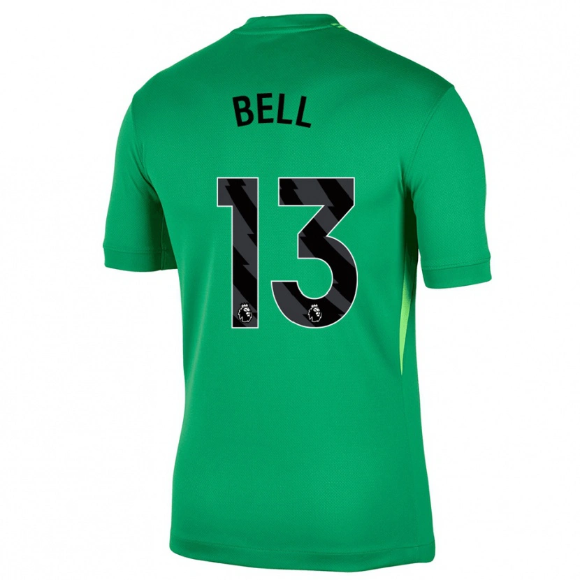 Danxen Dame Toby Bell #13 Grønn Svart Keeperdrakt 2025/26 Skjorter T-skjorte