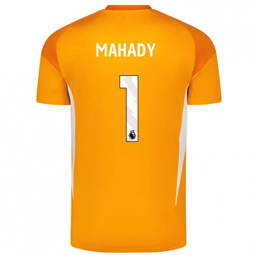 Danxen Dame Rory Mahady #1 Oransje Hvit Keeperdrakt 2025/26 Skjorter T-skjorte