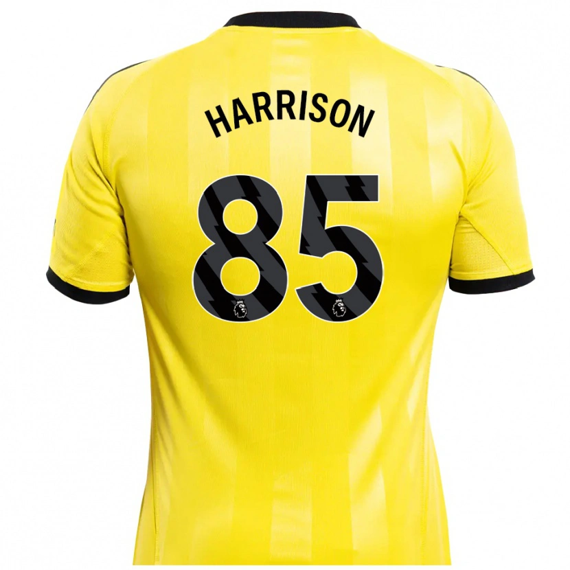 Danxen Dame Adam Harrison #85 Gul Svart Keeperdrakt 2025/26 Skjorter T-skjorte