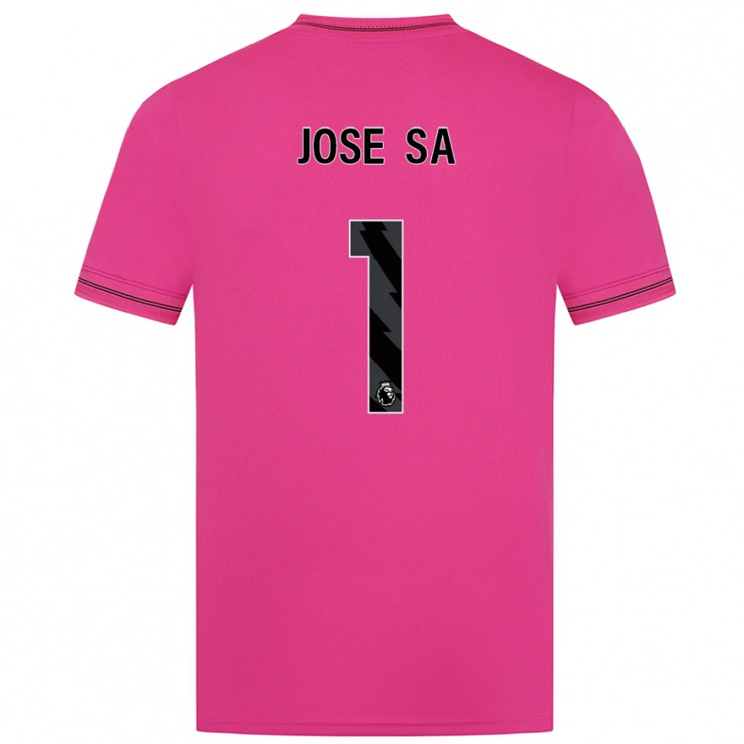 Danxen Dame José Sá #1 Magenta Svart Keeperdrakt 2025/26 Skjorter T-skjorte