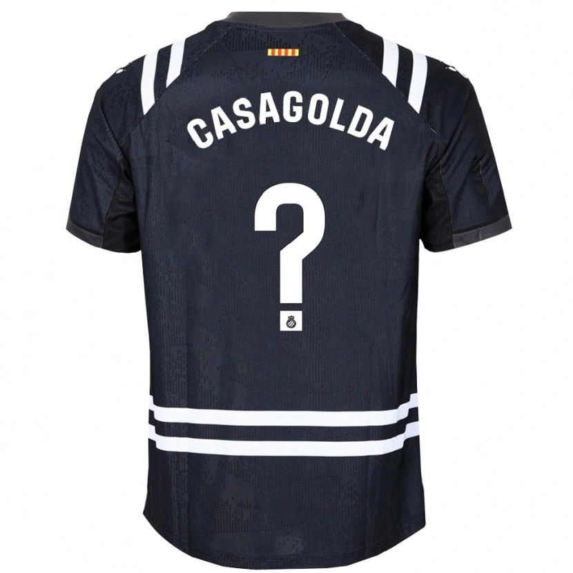 Danxen Dame Pau Casagolda #0 Svart Hvit Keeperdrakt 2025/26 Skjorter T-skjorte