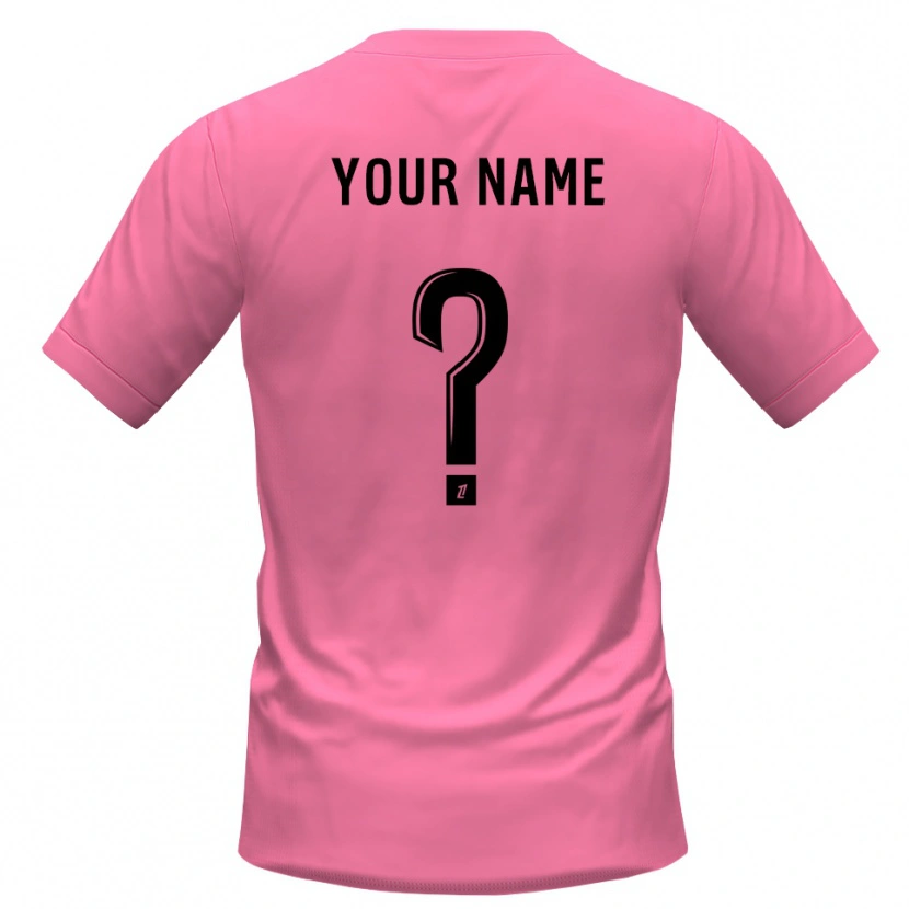 Danxen Dame LOSC Lille Rosa Svart Keeperdrakt 2025/26 Skjorter T-skjorte
