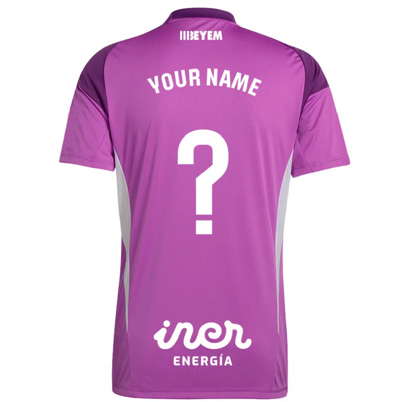 Danxen Dame Albacete Balompié Lilla Lilla Keeperdrakt 2025/26 Skjorter T-skjorte
