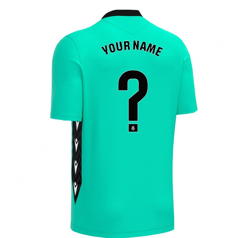 Danxen Dame Cultural Leonesa Aqua Svart Keeperdrakt 2025/26 Skjorter T-skjorte