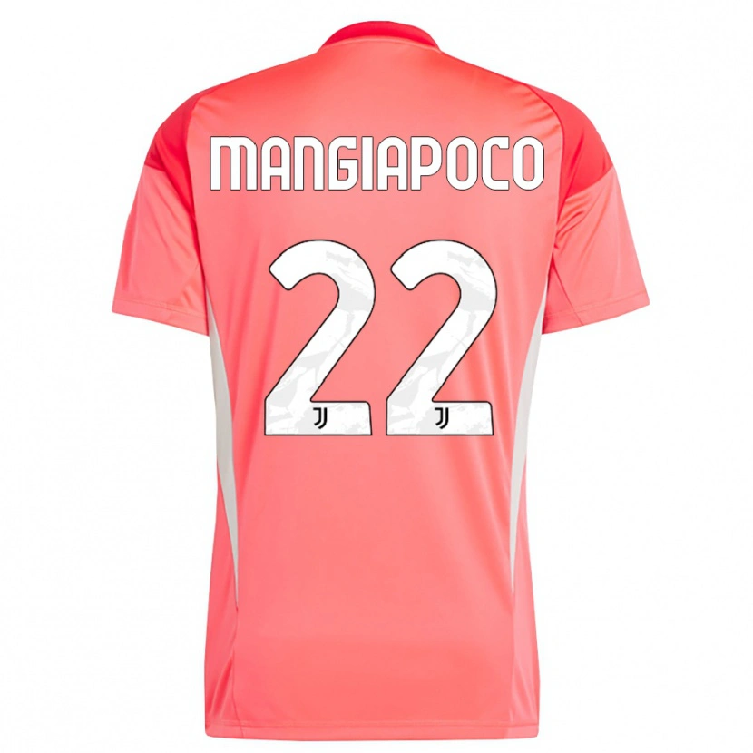 Danxen Dame Stefano Mangiapoco #22 Rød Oransje Keeperdrakt 2025/26 Skjorter T-skjorte