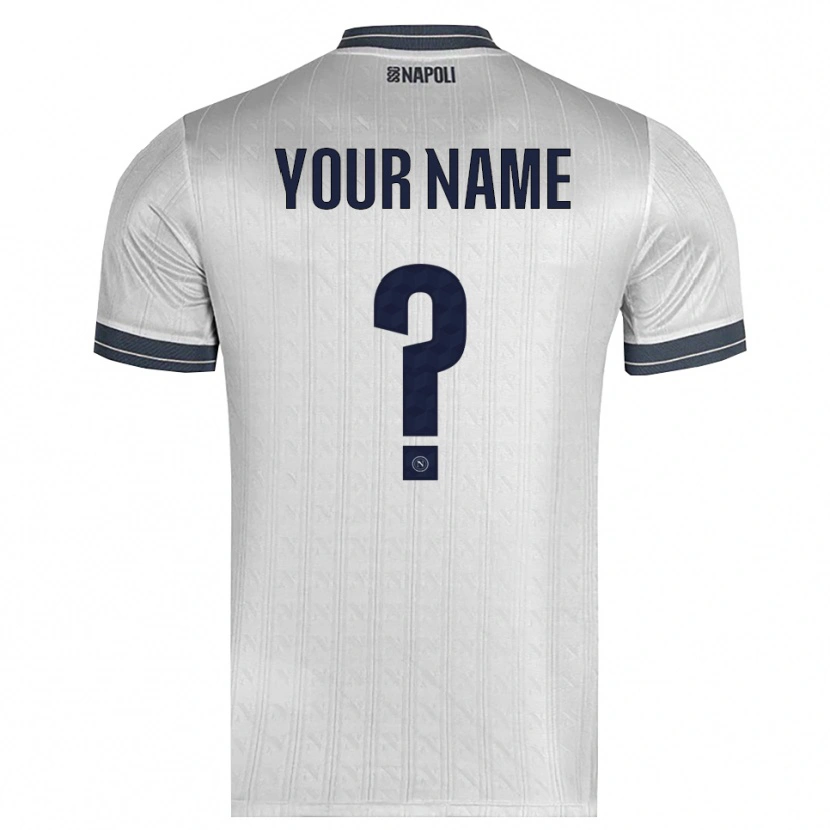 Danxen Dame SSC Napoli Lys Grå Keeperdrakt 2025/26 Skjorter T-skjorte