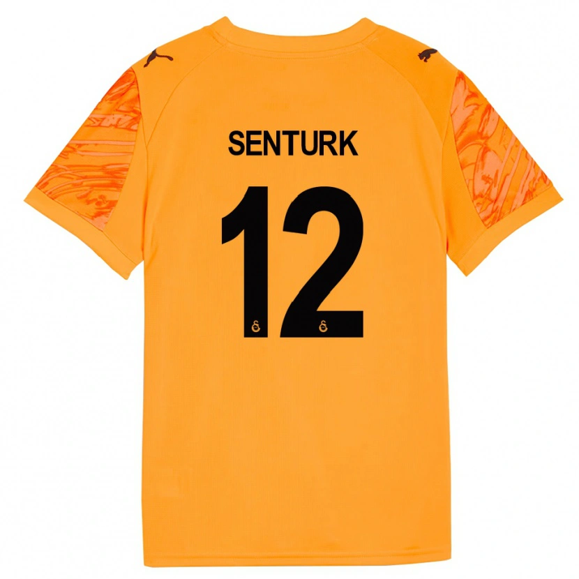 Danxen Dame Haktan Şentürk #12 Mørk Oransje Svart Keeperdrakt 2025/26 Skjorter T-skjorte