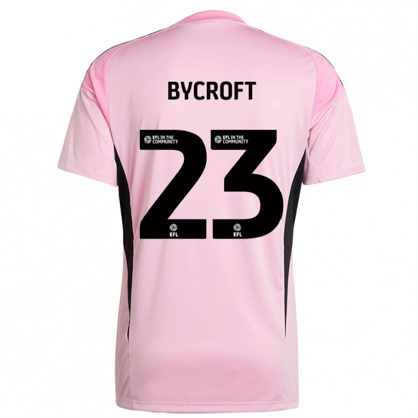 Danxen Dame Jack Bycroft #23 Rosa Svart Keeperdrakt 2025/26 Skjorter T-skjorte