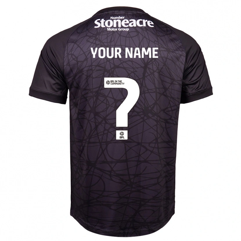 Danxen Dame Doncaster Rovers Svart Hvit Keeperdrakt 2025/26 Skjorter T-skjorte