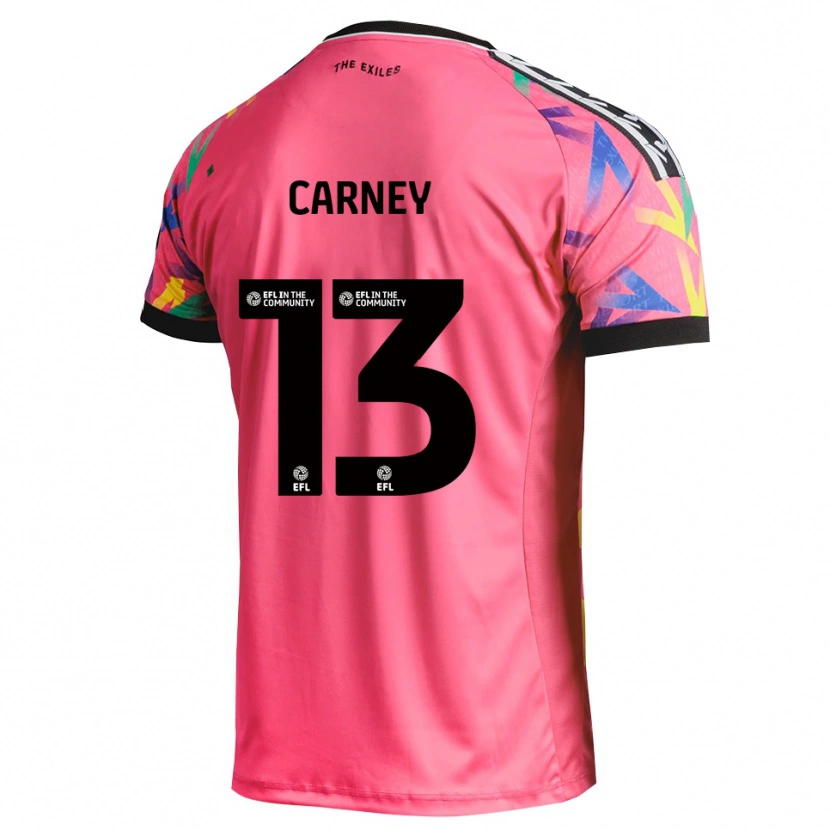 Danxen Dame Jacob Carney #13 Magenta Keeperdrakt 2025/26 Skjorter T-skjorte