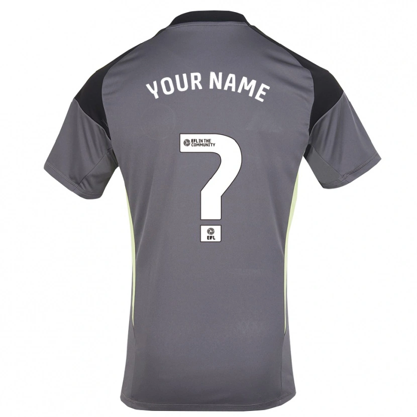 Danxen Dame Leicester City Grå Hvit Keeperdrakt 2025/26 Skjorter T-skjorte