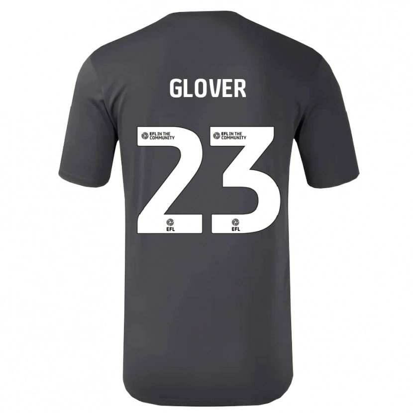 Danxen Dame Tom Glover #23 Sort Hvit Keeperdrakt 2025/26 Skjorter T-skjorte