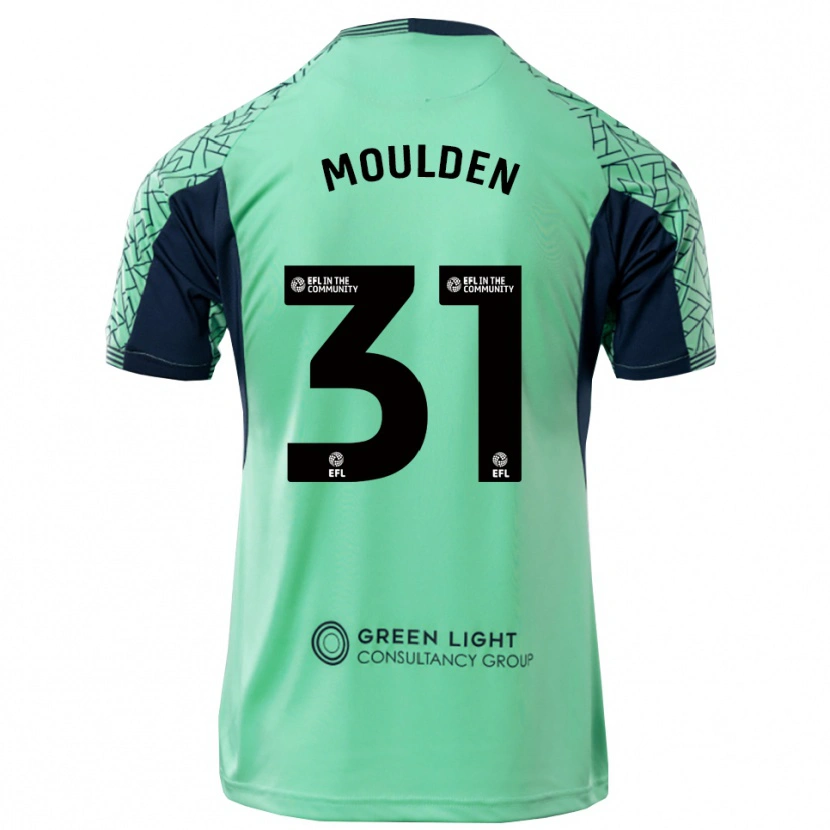 Danxen Dame Louie Moulden #31 Aqua Svart Keeperdrakt 2025/26 Skjorter T-skjorte