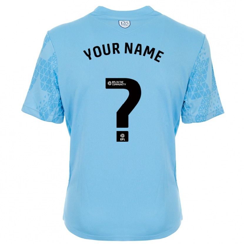 Danxen Dame West Bromwich Albion Himmelblå Sort Keeperdrakt 2025/26 Skjorter T-skjorte