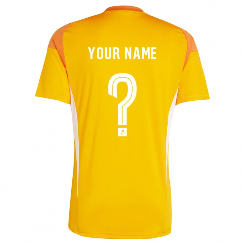 Danxen Dame Olympique Lyonnais Oransje Rød Keeperdrakt 2025/26 Skjorter T-skjorte