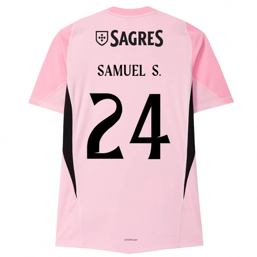 Danxen Dame Samuel Soares #24 Rosa Svart Keeperdrakt 2025/26 Skjorter T-skjorte