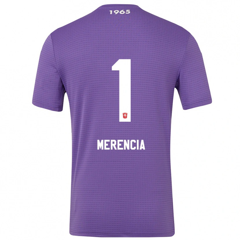 Danxen Dame Leandro Merencia #1 Middels Lilla Keeperdrakt 2025/26 Skjorter T-skjorte