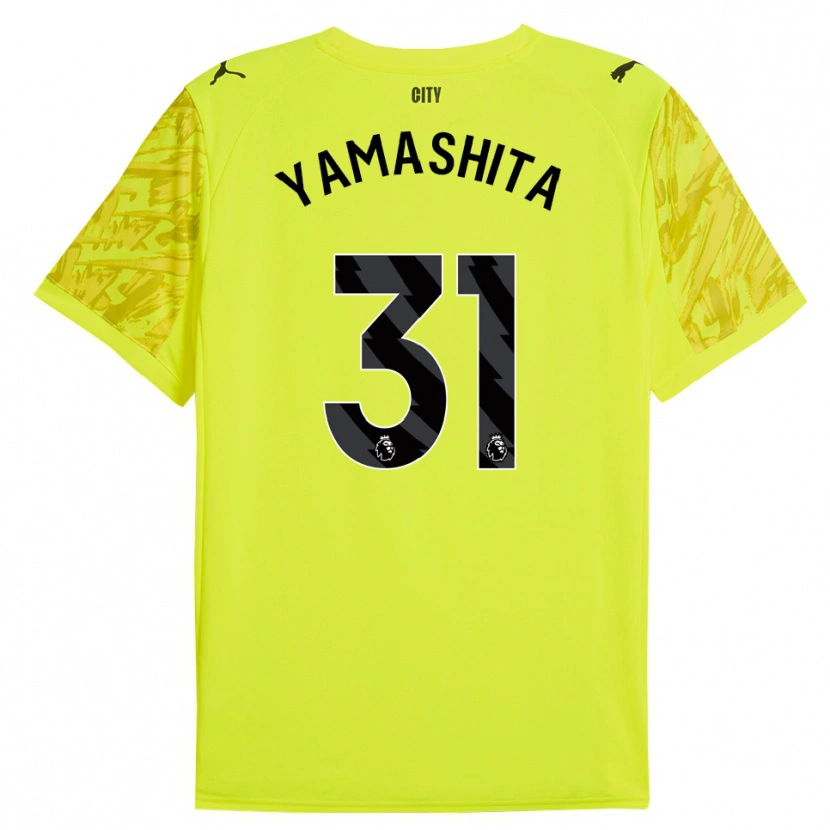Danxen Dame Ayaka Yamashita #31 Gul Oransje Svart Keeperdrakt 2025/26 Skjorter T-skjorte