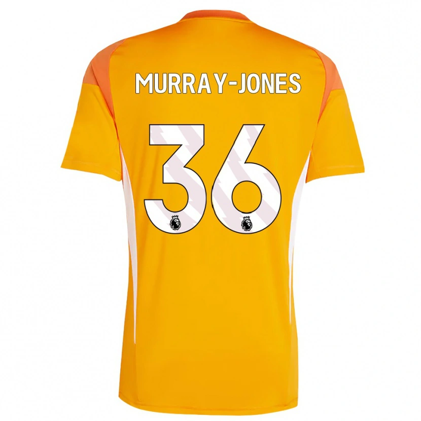 Danxen Dame George Murray-Jones #36 Oransje Hvit Keeperdrakt 2025/26 Skjorter T-skjorte