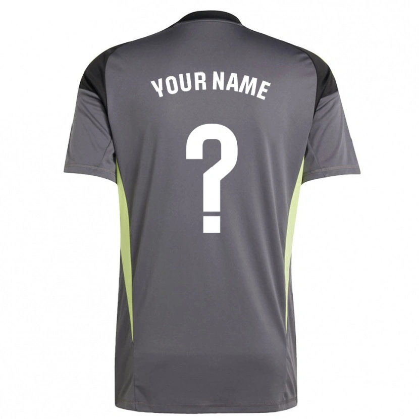 Danxen Dame Real Oviedo Mørk Grå Svart Keeperdrakt 2025/26 Skjorter T-skjorte