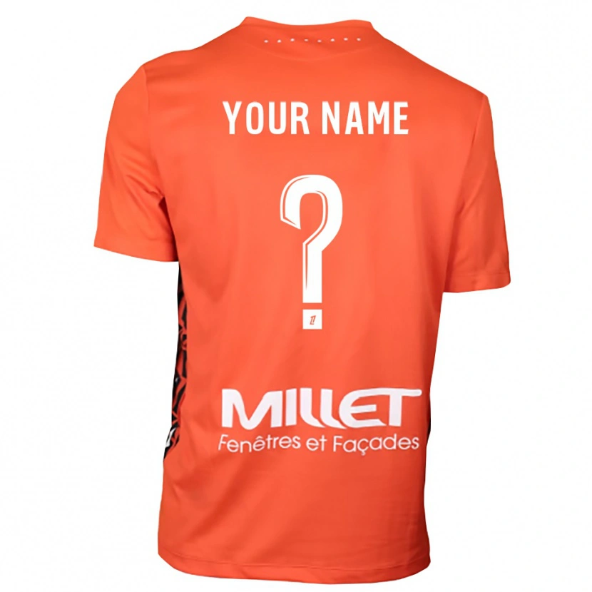 Danxen Dame FC Nantes Oransje Hvit Keeperdrakt 2025/26 Skjorter T-skjorte