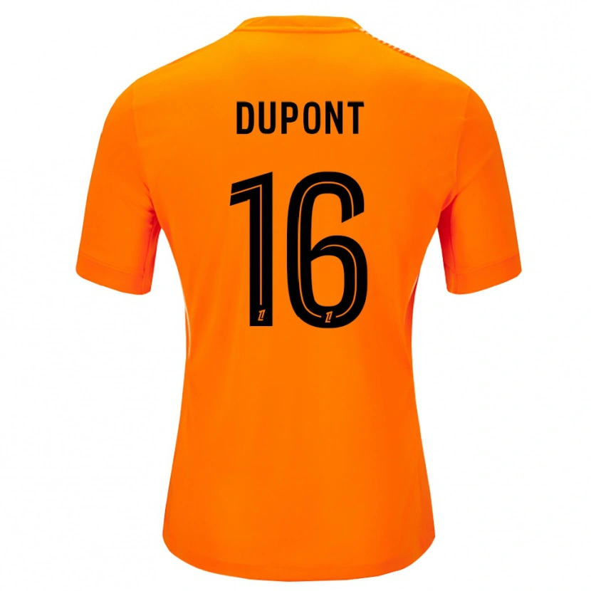 Danxen Dame Raphaël Dupont #16 Oransje Svart Keeperdrakt 2025/26 Skjorter T-skjorte