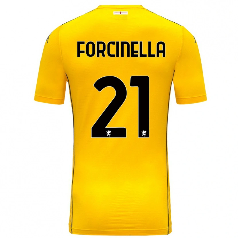 Danxen Dame Camilla Forcinella #21 Mørk Gul Svart Keeperdrakt 2025/26 Skjorter T-skjorte