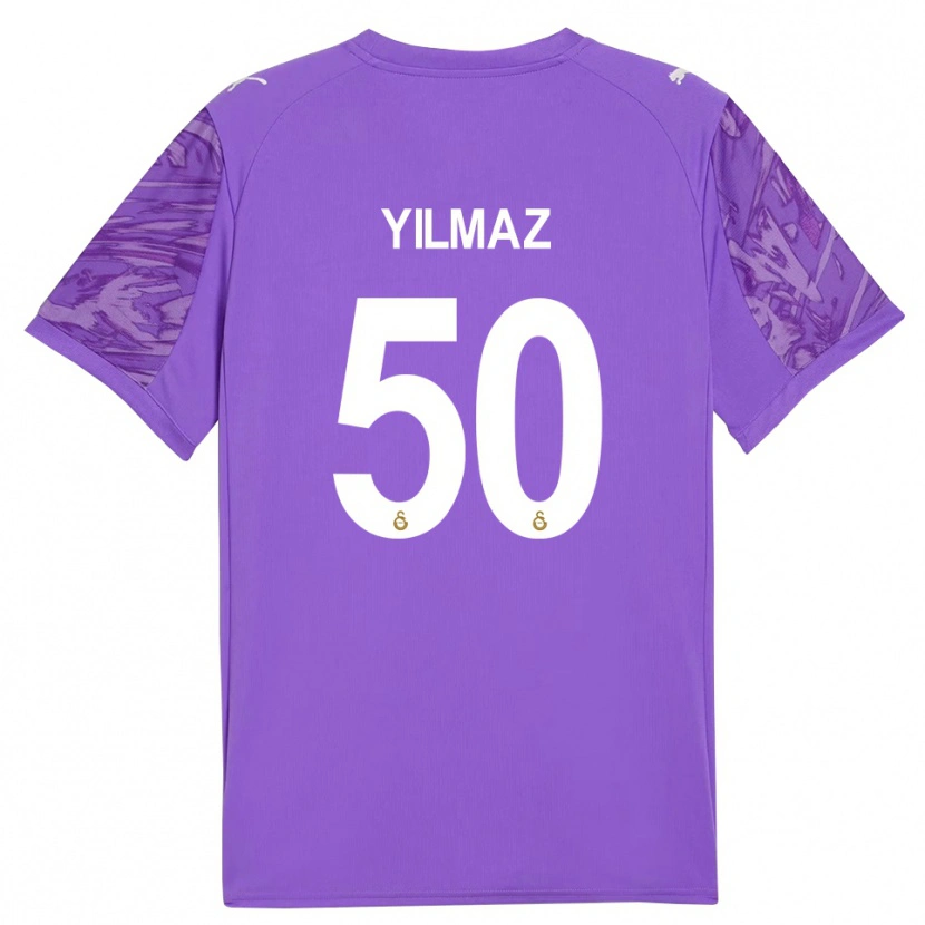 Danxen Dame Jankat Yılmaz #50 Lilla Hvit Keeperdrakt 2025/26 Skjorter T-skjorte