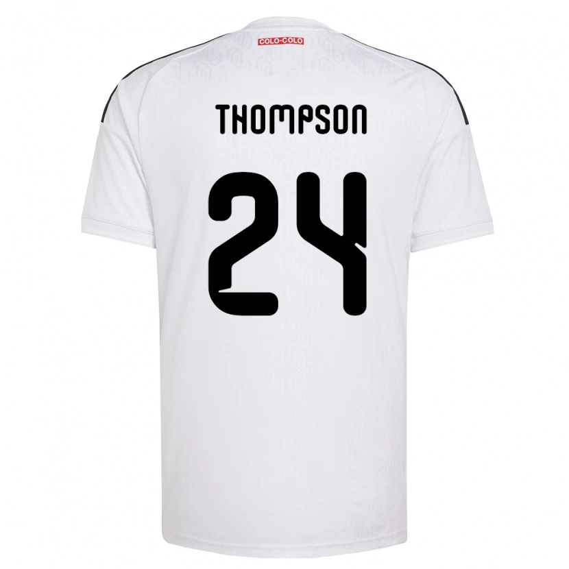 Danxen Barn Jordhy Thompson #24 Hvit Svart Hjemmetrøye Drakt Trøye 2026/27 Skjorter T-Skjorte
