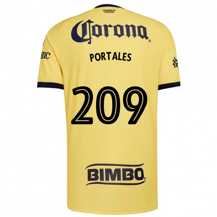 Danxen Barn Walter Portales #209 Gul Rød Svart Hjemmetrøye Drakt Trøye 2026/27 Skjorter T-Skjorte