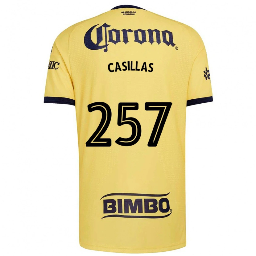 Danxen Barn Iván Casillas #257 Gul Rød Svart Hjemmetrøye Drakt Trøye 2026/27 Skjorter T-Skjorte
