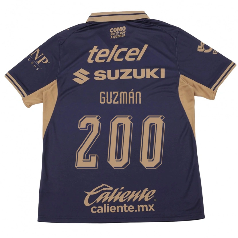 Danxen Barn Alan Guzmán #200 Lilla Brun Hjemmetrøye Drakt Trøye 2026/27 Skjorter T-Skjorte